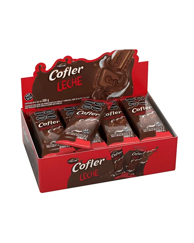 chocolate cofler mini leche x18g. x16u. (16) (gmax)