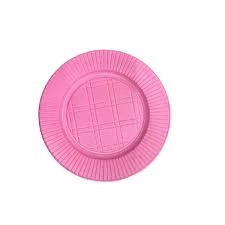 plato descartable p17 liso rosa paq x 24 (pser-def)