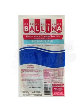 pasta p/ cubrir tortas formula h azul ballina 010000440 x 500 grs (pser-def)