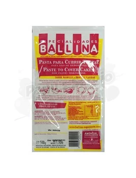 pasta p/ cubrir tortas vainilla ballina 010000302 x 3 kg (pser-def)