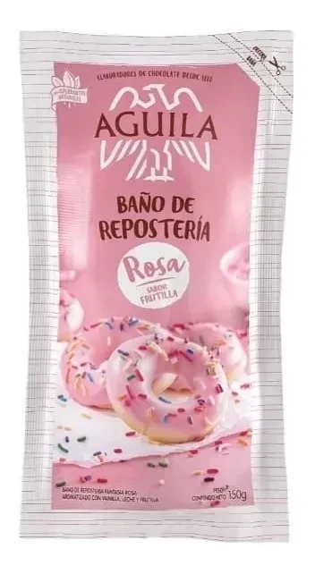 chocolate bano reposteria sachet rosa aguila 1013435 x 150 grs display x 6 (pser-def)