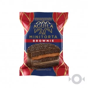 alfajor aguila mini torta brownie 74g. xu. (21) (gmax-def)