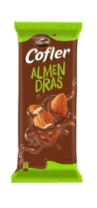 chocolate cofler almendras x55g. (10/120) (gmax-def)