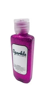 gel con glitter x 65 grs pack x 4u fucsia - glix4 (low-def)