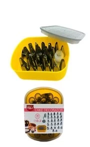 ma24 set 30 piezas picos reposteros + cuplas + clavo en estuche - s34284 (low-def) 