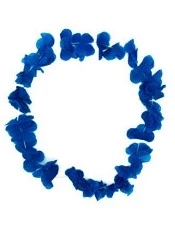 pr24 collar de flores doble de tela x12u azul - yw13013 (low-def) 