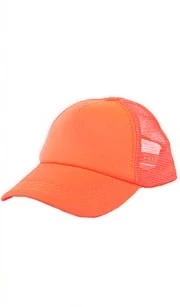 gorra visera trucker fluo naranja - yw12008 (low-def)