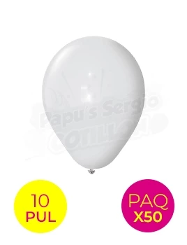 globos latex std 10 pul blanco globolandia 102 x 50 (pser-def)