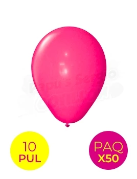 globos latex std 10 pul fucsia globolandia 114 x 50 (pser-def)