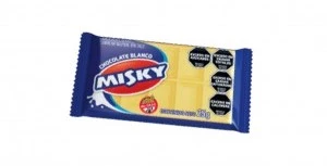 chocolatin blanco misky 1013094 x 8 grs display x 20 (pser-def)