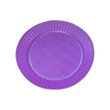 plato descartable p17 liso violeta paq x 24 (pser-def)