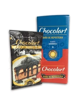 chocolate bano reposteria sachet s/a chocolart -912/pouche chi - 150 grs display x 12 (pser-def)