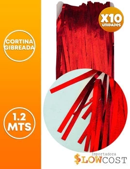 cortina gibreada 1x2 m x 10u roja - y131-102 (low-def)