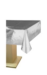 mantel metalizado gigante 137x274 cm x 10u plata - yw12070 (low-def)