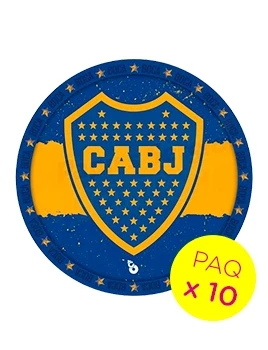 plato carton boca cotillon otero boca501 paq x 10 (pser-def)