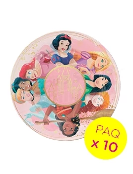 plato carton princesas disney cotillon otero 3501 paq x 10 (pser-def)