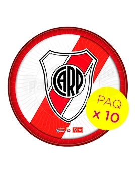 plato carton river cotillon otero river501 paq x 10 (pser-def)