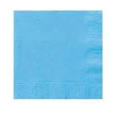 servilleta tissue 33 x 33 cm pleno celeste qualiplas spc paq x 20 (pser-def)