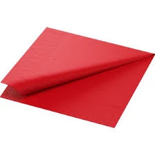 servilleta tissue 33 x 33 cm pleno rojo qualiplas spr paq x 20 (pser-def)