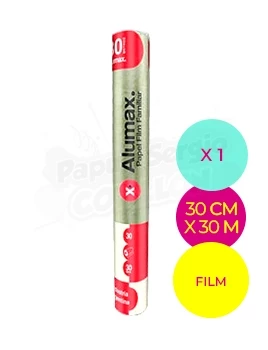 rollo papel film pvc eco 30 cm x 30 m criszel pp0040 x 1 (pser-def)