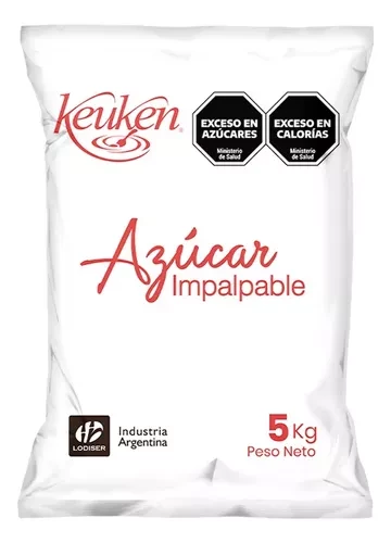 azucar impalpable talco keuken azi01p x 5 kg (pser-def)