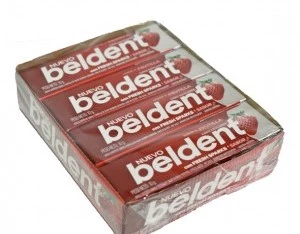 chicle beldent poseidon frutilla x20u. (20) (gmax-def)