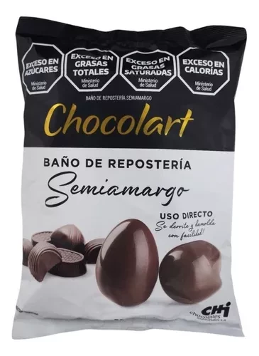 chocolate bano moldeo semi amargo chocolart x 500 grs. 