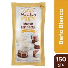 chocolate bano reposteria sachet blanco aguila