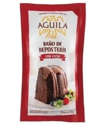 chocolate bano reposteria sachet chocolate con leche aguila