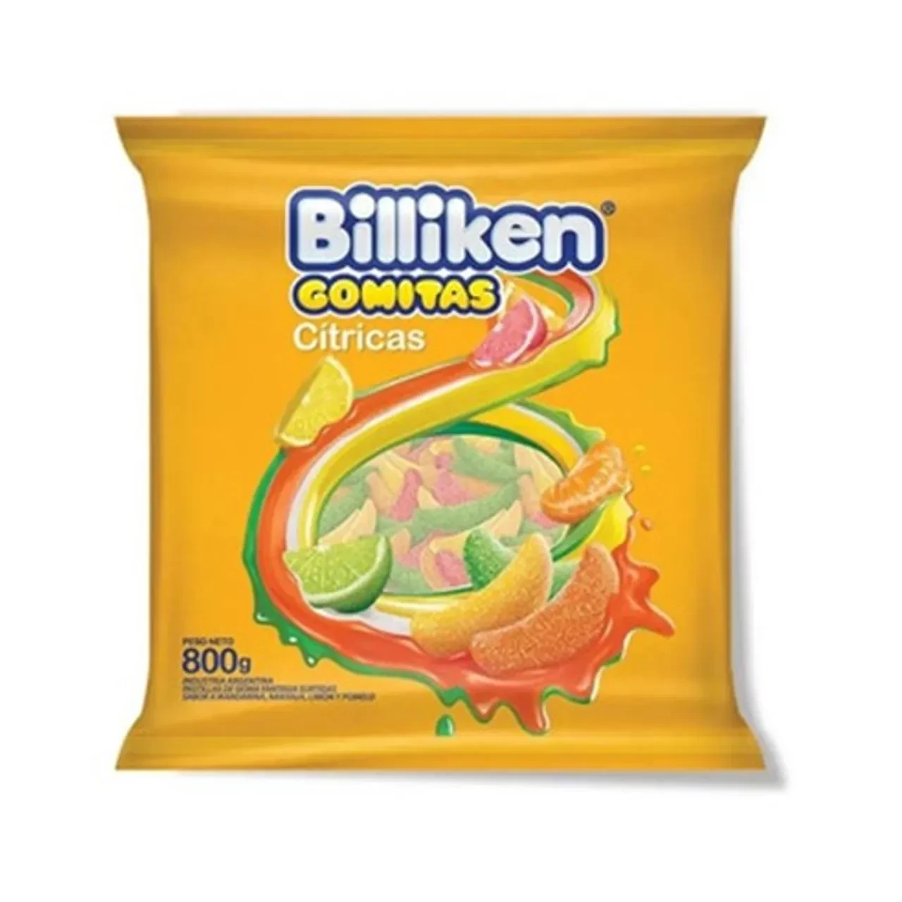 gomita billiken x800grs (ldv-b-gom) citricas (pk-def) 