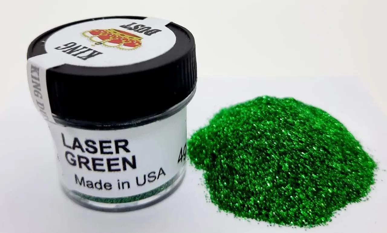 colorante imp laser 4grs (king-dust) green (pk-def)