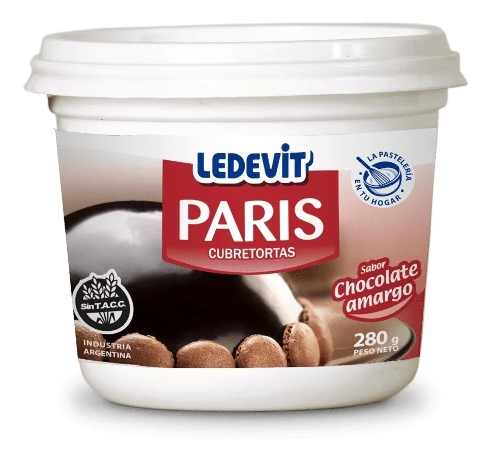 crema paris chocolate x 280 g (ledevit) (pk-def)