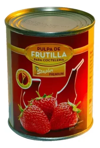 pulpa de frutilla lata stapler x380gr (calb)