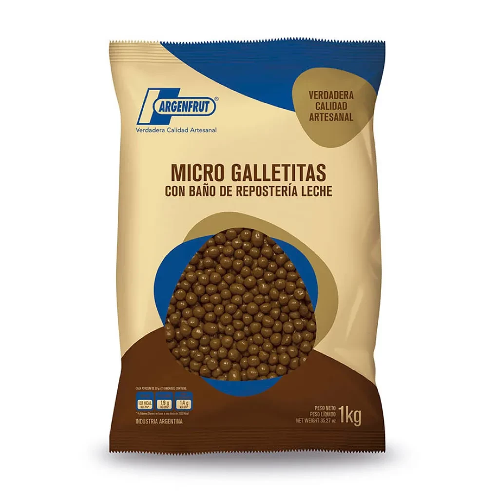 micro galletita bano de reposteria leche x 1kg - argenfrut (plat)