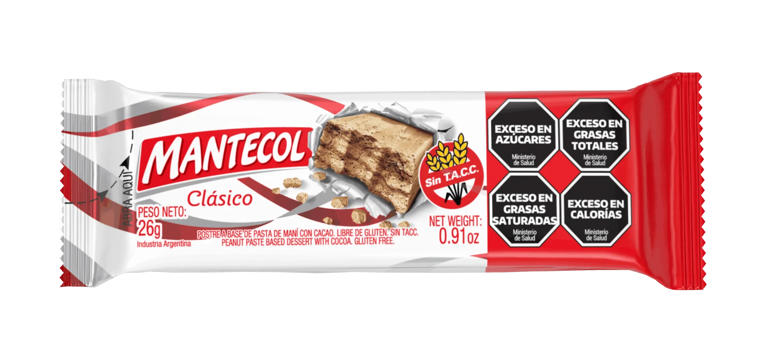 mantecol barra x26g. (16/128) (gmax)