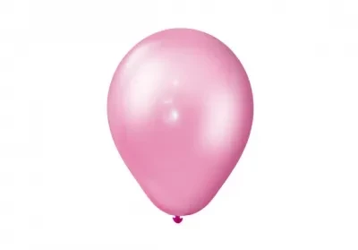 globos latex redondo perlado 12" x50u globox (dilax) rosa