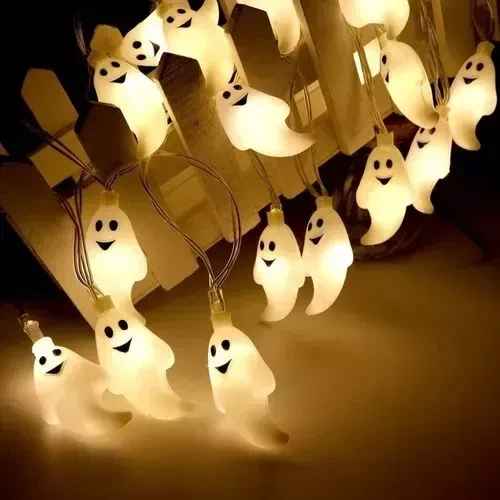 guirnalda fantasma halloween con luz x1 da0385 ca (calb)