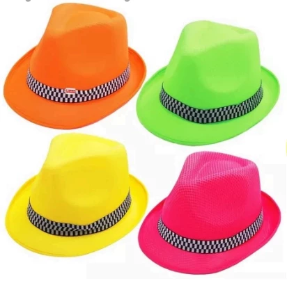 sombrero fluo / surtidos (4 colores). (kapps)