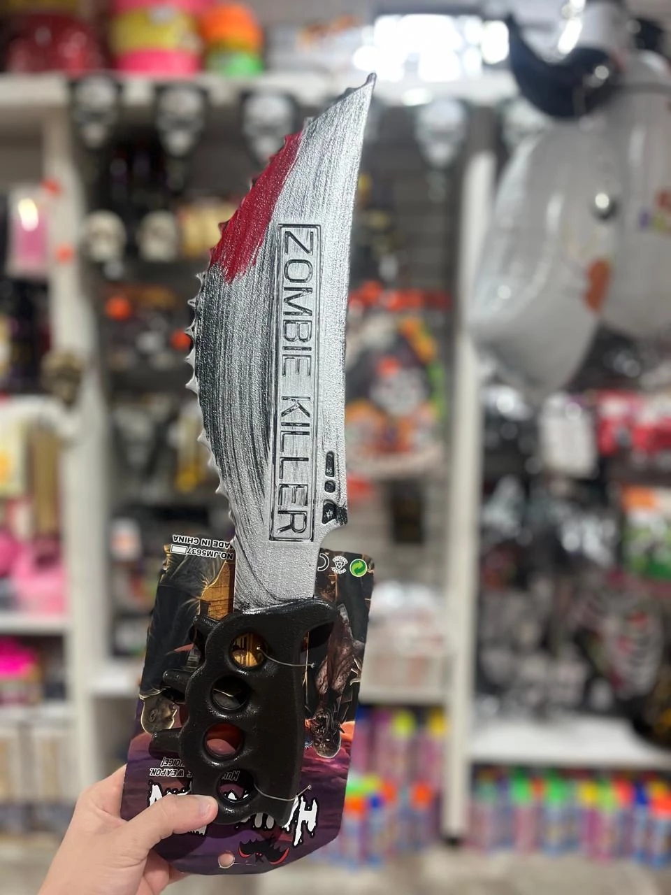 armas para halloween (dimp) cuchillo motosierra