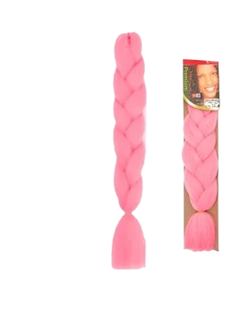 trenza afro kanekalon 60 cm rosa - a15/y2636-tro3 (lowcost)