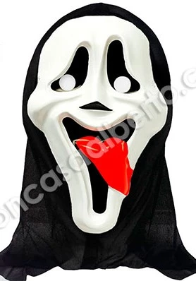 careta con tela plastica scream movie x3 3343t (calb-def)