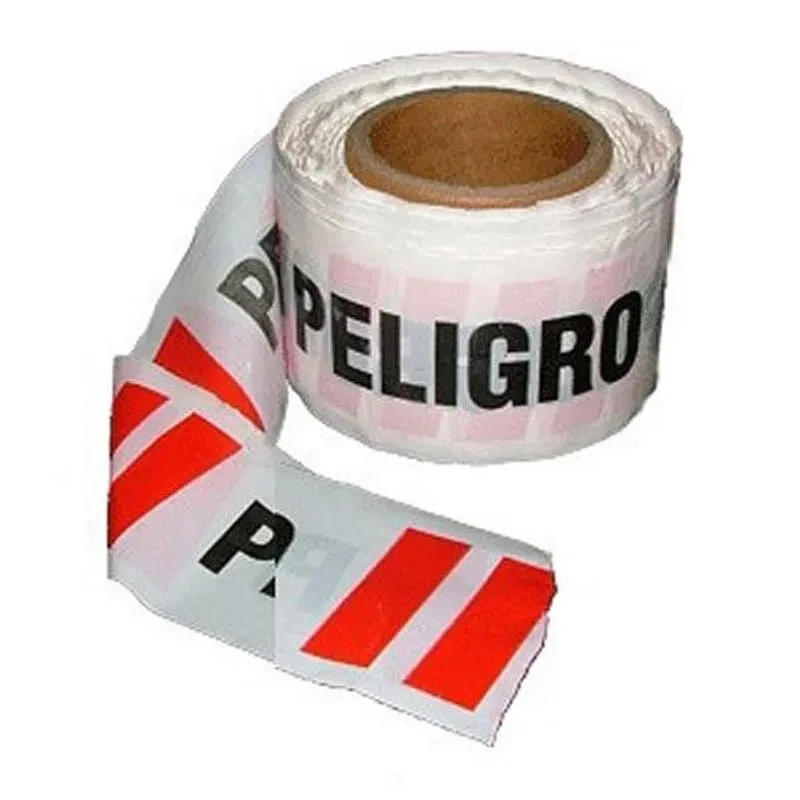 rollo cinta peligro cebrada (8cm x 200mts) simple faz (nab-def) 