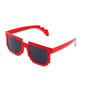 lentes 8 bits rojos (rr)