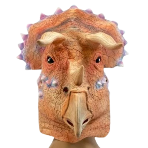 mascara de latex triceratops (rr)