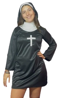 disfraz adulto monja vestido y cofia (crost-disfraz-adulto-halloween)