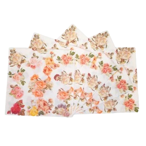 servilleta de papel *vintage flores* x 20 unidades (rr)