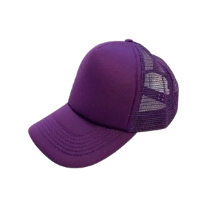 gorro trucker violeta (rr)