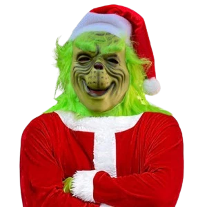 mascara de latex grinch (rr)