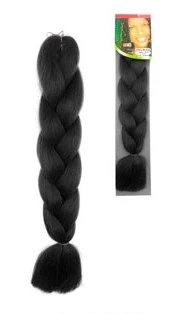 trenza afro kanekalon 60 cm negro - a2#/a4#/a23/y2636-tro3/yj0355/1# (low-def)