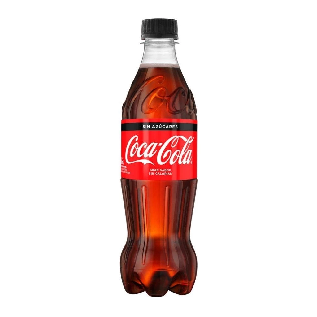 coca cola s/azucar botellax500cc.x6u. (gmax-def)